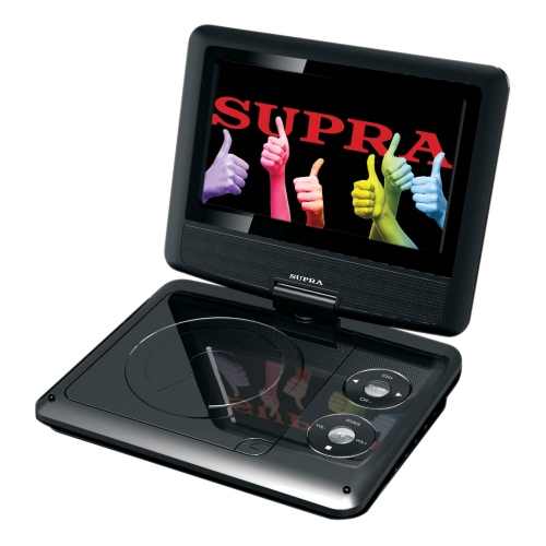 Купить Портативный DVD-плеер Supra SDTV-716 UT (черный) в интернет-магазине Ravta – самая низкая цена