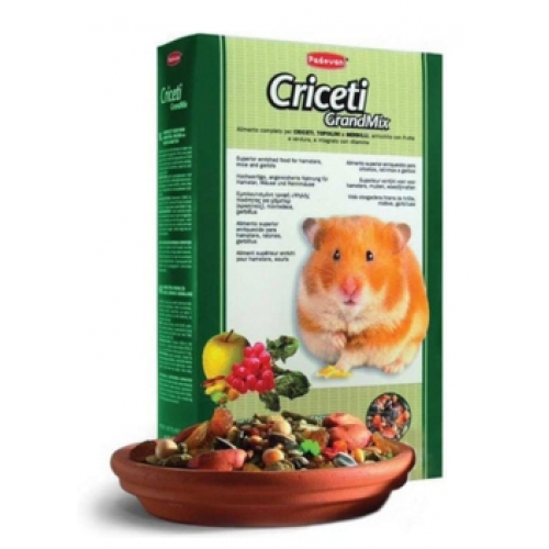 Купить Padovan Корм для хомяков и мышей (Grandmix Criceti) PP00414 0,4кг в интернет-магазине Ravta – самая низкая цена