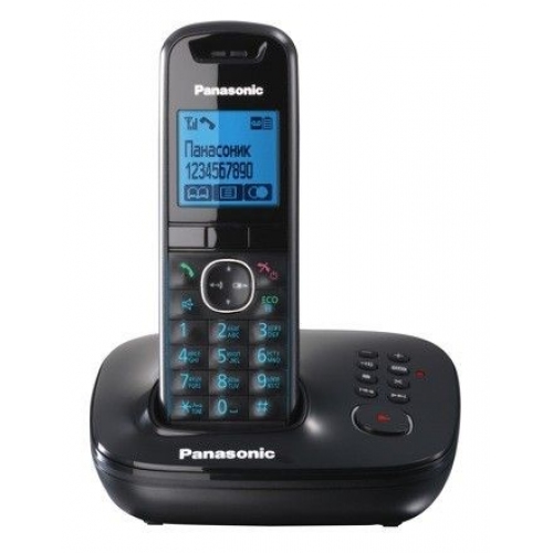Купить Телефон DECT Panasonic KX-TG5521RUB (черный) в интернет-магазине Ravta – самая низкая цена