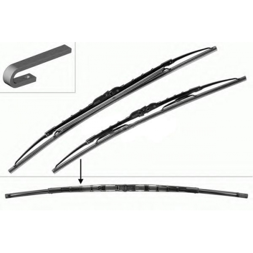 Купить (3397001801) Bosch Стеклоочистители (600+550 mm = 2 шт) MB, Volvo, VW в интернет-магазине Ravta – самая низкая цена