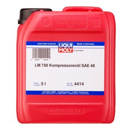 Купить Масло Liqui Moly LM 750 Kompressorenoil 40 (5л) в интернет-магазине Ravta – самая низкая цена