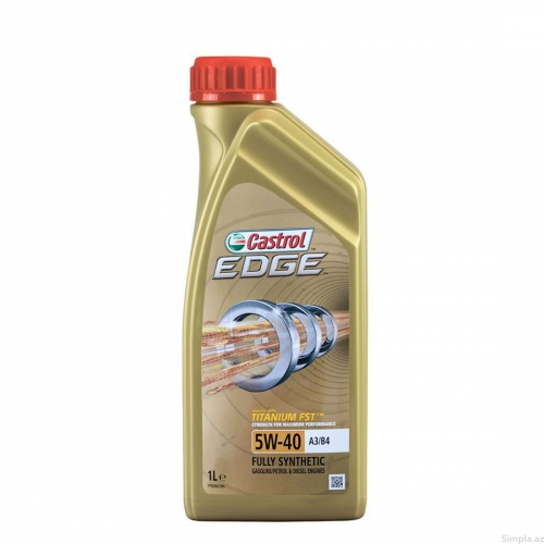 Купить Моторное масло CASTROL EDGE 5W-40 A3/B4 (1л) в интернет-магазине Ravta – самая низкая цена