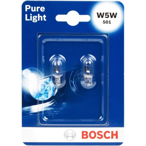 Купить (1987301026) Bosch Лампа w5w 12v (блистер 2 шт.) в интернет-магазине Ravta – самая низкая цена