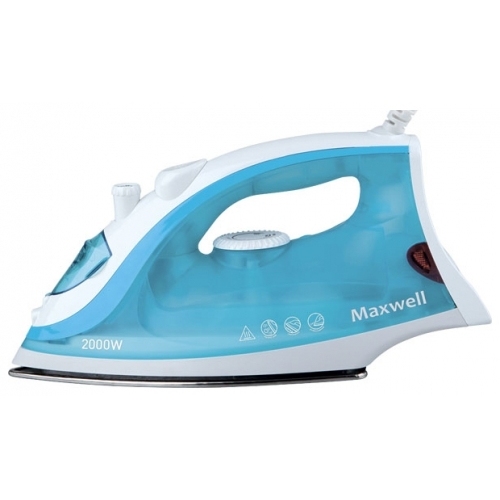 Купить Утюг Maxwell MW-3046 B (синий) в интернет-магазине Ravta – самая низкая цена