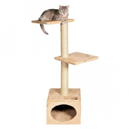 Купить Домик TRIXIE для кошки "Badalona", высота 109 см, плюш. бежевый в интернет-магазине Ravta – самая низкая цена