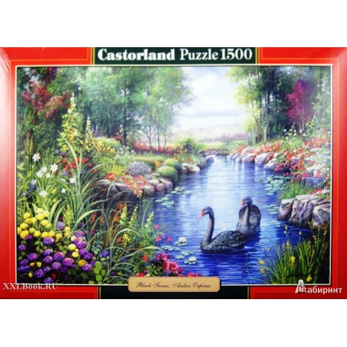 Купить Castorland. Пазл 1500 арт.С-151042 "Черные лебеди" /14 в интернет-магазине Ravta – самая низкая цена