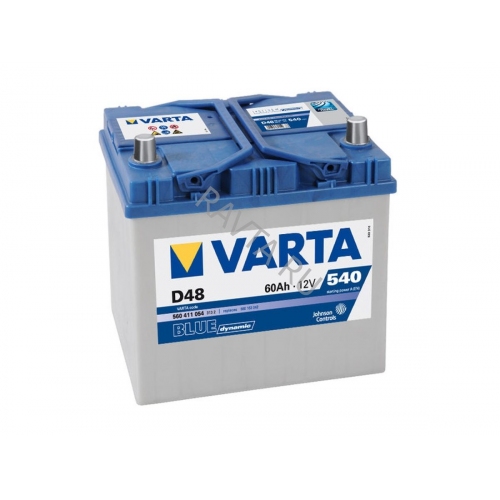 Купить Аккумулятор Varta Blue Dynamic 60Ач (левая) (560 411 054)  в интернет-магазине Ravta – самая низкая цена