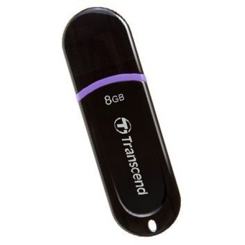 Купить Флешка USB TRANSCEND 8Gb Jetflash 300 TS8GJF300 USB2.0 черный фиолетовый в интернет-магазине Ravta – самая низкая цена