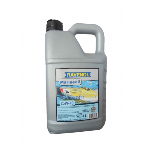 Купить Моторное масло RAVENOL Marineoil SHPD 25W40 synthetic (5л) в интернет-магазине Ravta – самая низкая цена