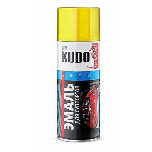 Купить KU-5213 Kudo Эмаль для суппортов желтая (520 мл) в интернет-магазине Ravta – самая низкая цена