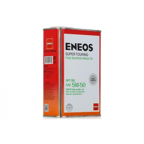 Купить Масло моторное ENEOS Super Touring 100% Synt. SN 5W-50 1л в интернет-магазине Ravta – самая низкая цена