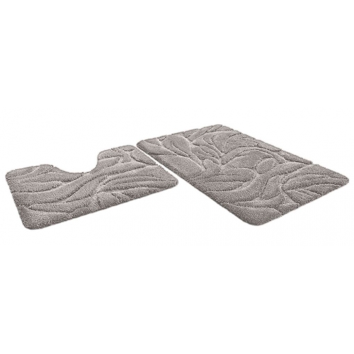 Купить Набор ковриков для ванной Shahintex PP Lux серый 600*1000мм+500*600мм 00930916 в интернет-магазине Ravta – самая низкая цена