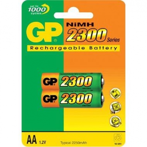Купить Аккумулятор GP 230AAHC-CR2 2300mAh AA 2шт в интернет-магазине Ravta – самая низкая цена