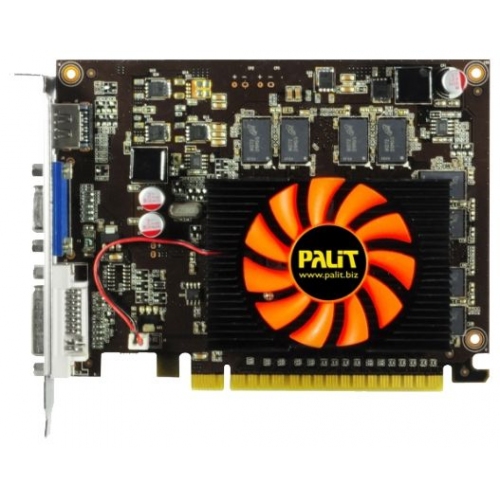 Купить Видеокарта Palit PCI-E nVidia GeForce GT 630 GeForce GT 630 1024Mb 128bit DDR3 700/1400 DVIx1/HDMIx1 в интернет-магазине Ravta – самая низкая цена
