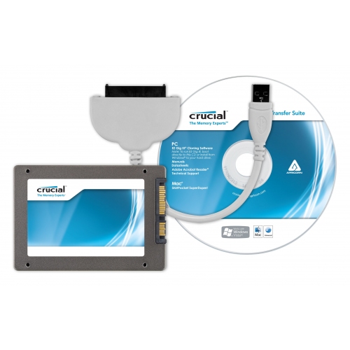 Купить Накопитель SSD Crucial SATA-III 256Gb CT256M4SSD2CCA 2.5" w/DATA Transfer kit в интернет-магазине Ravta – самая низкая цена
