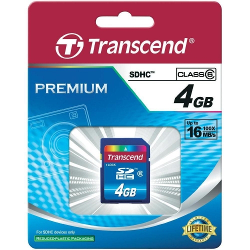 Купить Карта памяти Transcend TS4GSDHC6 в интернет-магазине Ravta – самая низкая цена