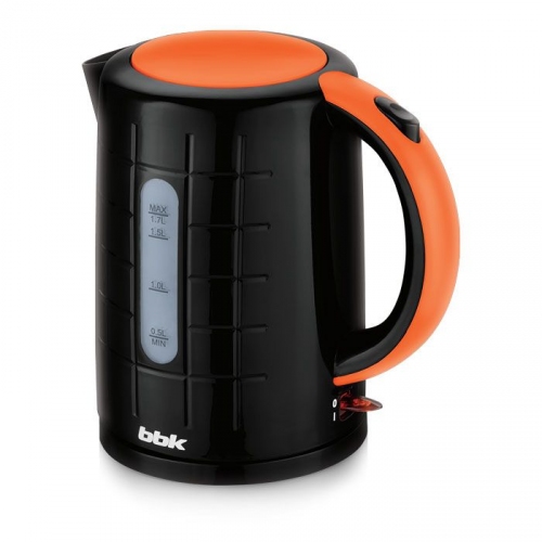Купить Чайник BBK EK-1703P черн./оранж, пластик,об.1,7л.,2200Вт.,контроллер : Strix ( KeAi) в интернет-магазине Ravta – самая низкая цена
