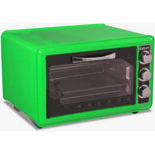 Купить Мини-печь Saturn ST-EC 1075 (зеленый) в интернет-магазине Ravta – самая низкая цена