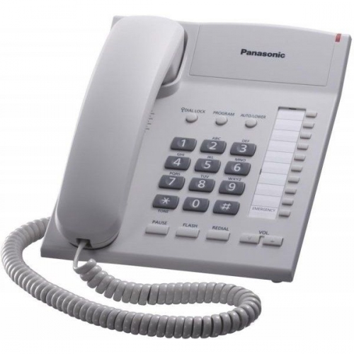 Купить Телефон проводной Panasonic KX-TS 2382 RUW белый в интернет-магазине Ravta – самая низкая цена