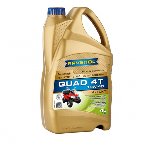 Купить Моторное масло RAVENOL Quad 4T SAE10W-40 (4л) new в интернет-магазине Ravta – самая низкая цена