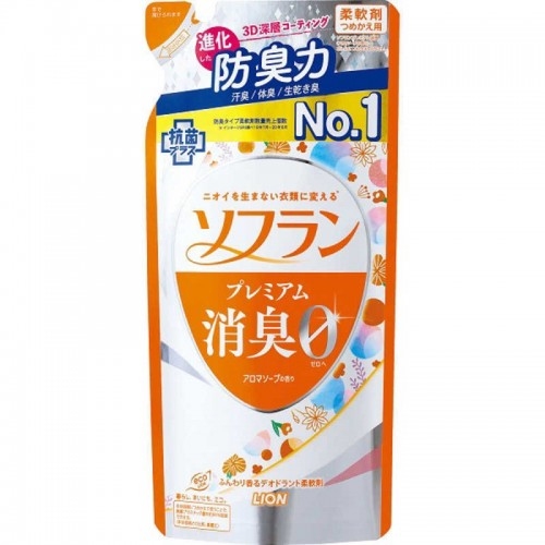 Купить 320098 LION Кондиционер для белья "SOFLAN"  Zero-Ø" - натуральный аромат цветочного мыла 420 мл МУ в интернет-магазине Ravta – самая низкая цена