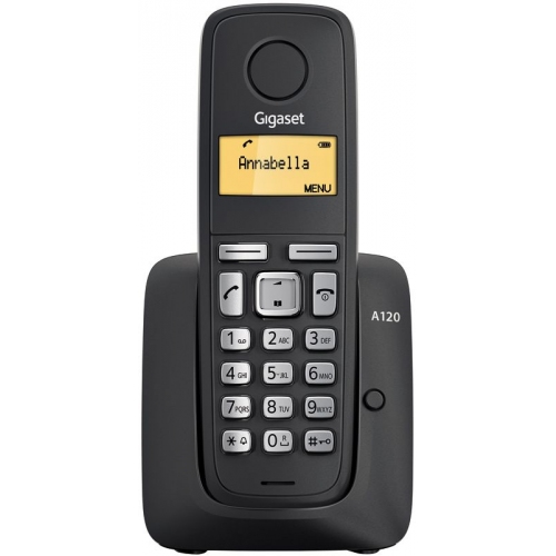 Купить Телефон DECT Gigaset A120 RUS Black RUS (черный) в интернет-магазине Ravta – самая низкая цена