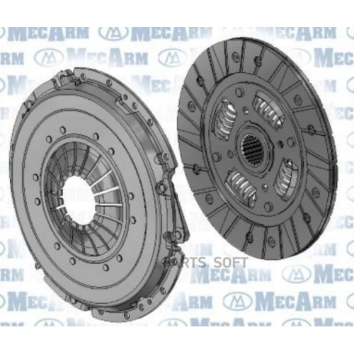 Купить mk9998d MECARM Комплект сцепления в интернет-магазине Ravta – самая низкая цена