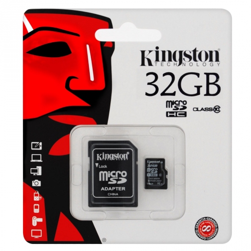 Купить Карта памяти Kingston SDC10/32GB в интернет-магазине Ravta – самая низкая цена