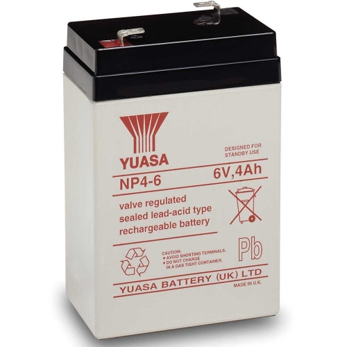 Купить Батарея Yuasa NP4-6 6V/4Ah в интернет-магазине Ravta – самая низкая цена
