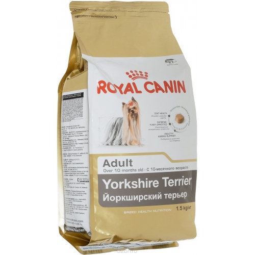 Купить Роял Канин 16857 Adult Yorkshire Terrier сух.д/йоркширских терьеров и мелких пород 1,5кг в интернет-магазине Ravta – самая низкая цена