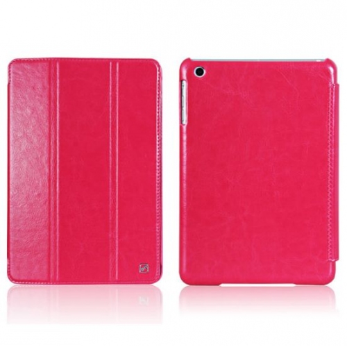 Купить Кожаный чехол HOCO Crystal leather case для iPad mini (розовый) в интернет-магазине Ravta – самая низкая цена