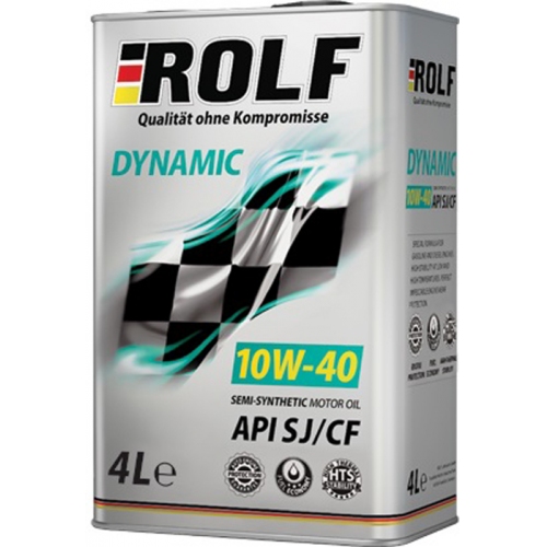 Купить Масло Rolf Dynamic SAE 10W40 API SJ/CF 60л в интернет-магазине Ravta – самая низкая цена