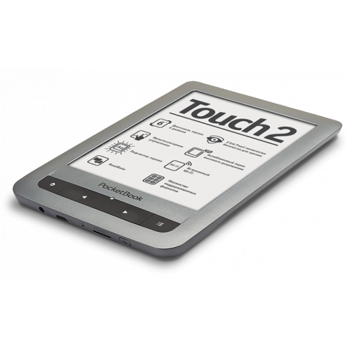Купить Электронная книга PocketBook 623 Touch 2 (серебристый) в интернет-магазине Ravta – самая низкая цена
