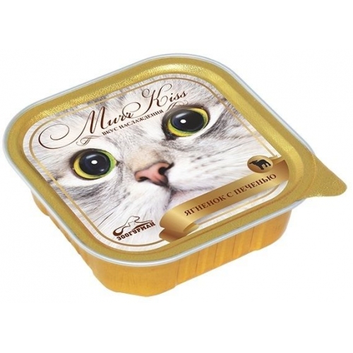 Купить Консервы Зоогурман для кошек "МуррКисс"  Ягненок с печенью 100г в интернет-магазине Ravta – самая низкая цена