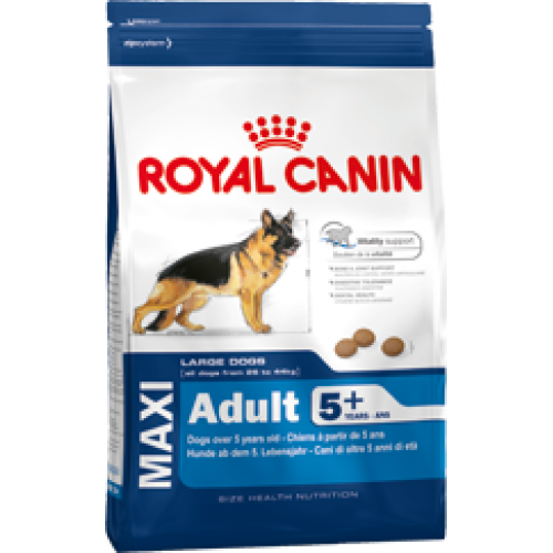 Купить Корм Royal Canin Maxi Adult 5+ для собак крупных пород от 5 до 8 лет 15кг в интернет-магазине Ravta – самая низкая цена