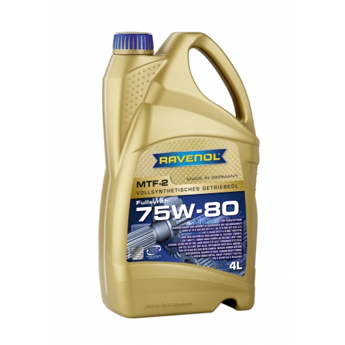 Купить Трансмиссионное масло RAVENOL MTF -2 SAE 75W-80 ( 4л) в интернет-магазине Ravta – самая низкая цена