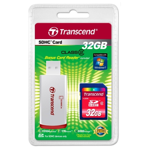 Купить Карта памяти Transcend TS32GSDHC2 в интернет-магазине Ravta – самая низкая цена