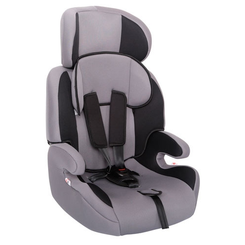 Купить Детское автомобильное кресло ZLATEK "Fregat" серый, 1-12 лет, 9-36 кг, группа 1/2/3 в интернет-магазине Ravta – самая низкая цена