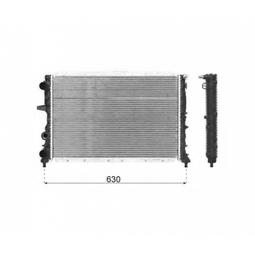 Купить (0104.3102) Frigair Радиатор двигателя в интернет-магазине Ravta – самая низкая цена
