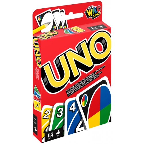 Купить Карты игральные "UNO" ОРИГИНАЛ арт.W2087 (MATTEL) /12 в интернет-магазине Ravta – самая низкая цена