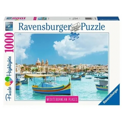Купить Ravensburger. Пазл карт. 1000 арт.14978 "Средиземноморская Мальта" в интернет-магазине Ravta – самая низкая цена