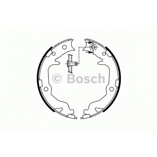Купить Тормозные колодки Bosch задние стояночного тормоза комплект Mitsubishi ASX [0986487766] в интернет-магазине Ravta – самая низкая цена