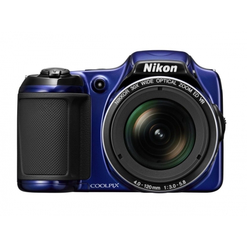 Купить Фотоаппарат Nikon Coolpix L820 (синий)  в интернет-магазине Ravta – самая низкая цена