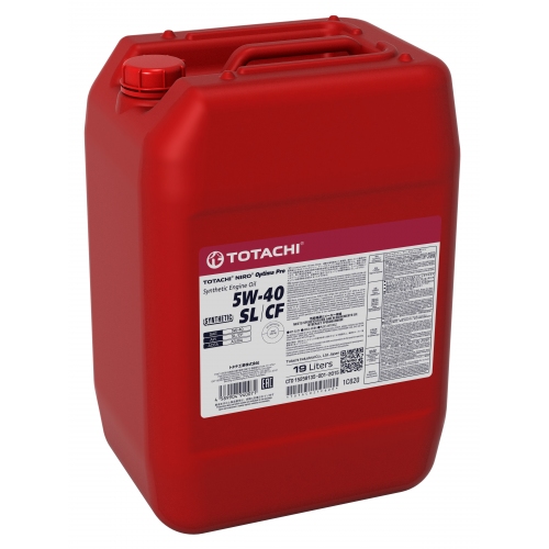 Купить Моторное масло TOTACHI NIRO Optima PRO Synthetic 5w-40 SL/CF 4л в интернет-магазине Ravta – самая низкая цена