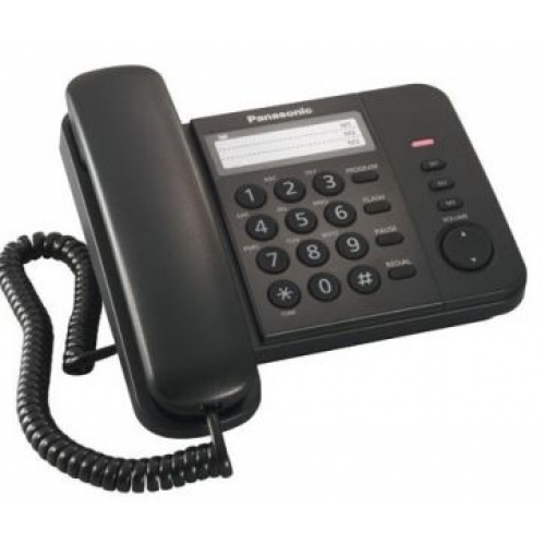 Купить Телефон проводной Panasonic KX-TS 2352 RUB черный в интернет-магазине Ravta – самая низкая цена