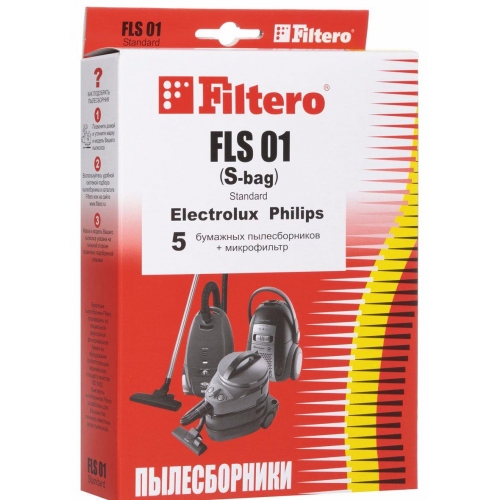 Купить Пылесборник Standard FILTERO FLS-01_S-bag (5), бумажные в интернет-магазине Ravta – самая низкая цена