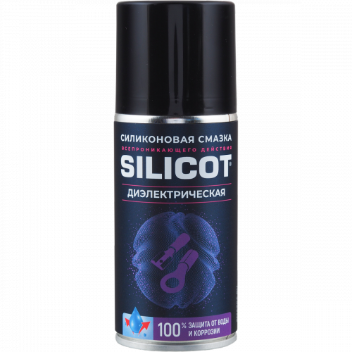 Купить Смазка Silicot Spray диэлектрическая, 210мл флакон аэрозоль (арт. 2707) "12" в интернет-магазине Ravta – самая низкая цена