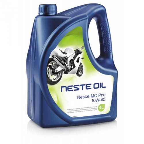 Купить Масло для 4-х тактных мотоциклов MC PRO 10W-40 4л полностью синтетическое Neste в интернет-магазине Ravta – самая низкая цена