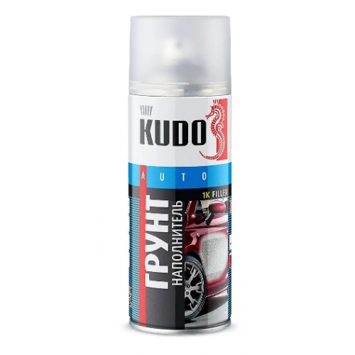 Купить KU-2203 Kudo Грунт  наполнитель 1 К акриловый (черный) (520мл)  в интернет-магазине Ravta – самая низкая цена