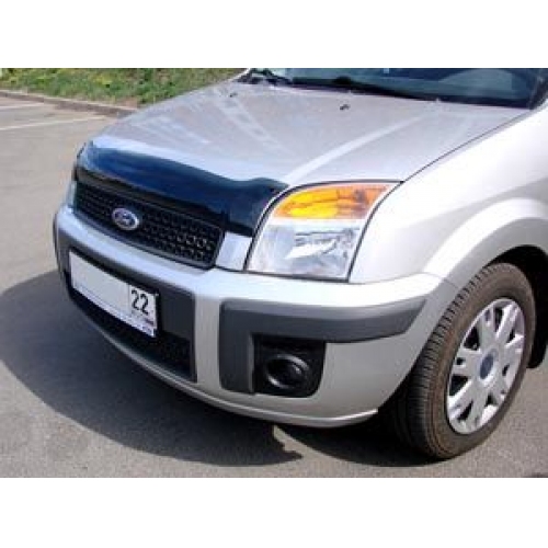 Купить Дефлектор капота Ford Fusion (Форд Фьюжн) (2004-) (темный) (УЦЕНКА) в интернет-магазине Ravta – самая низкая цена